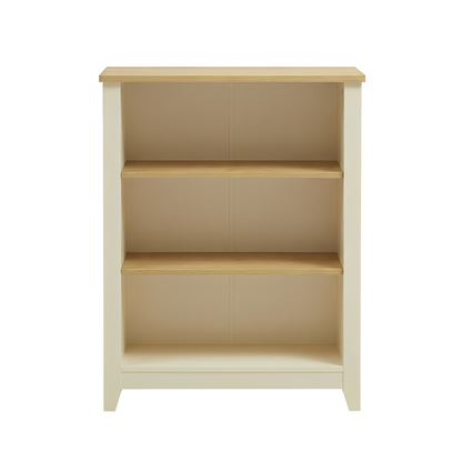 Windsor Bookcase 3 Tier - Ivory