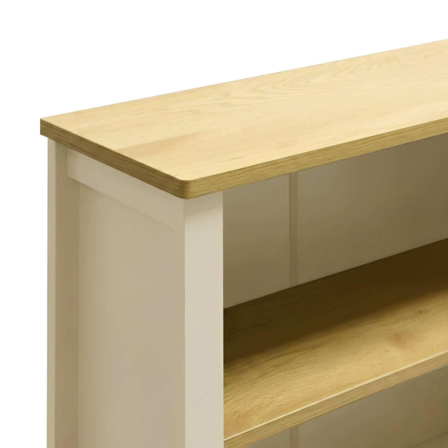 Windsor Bookcase 3 Tier - Ivory