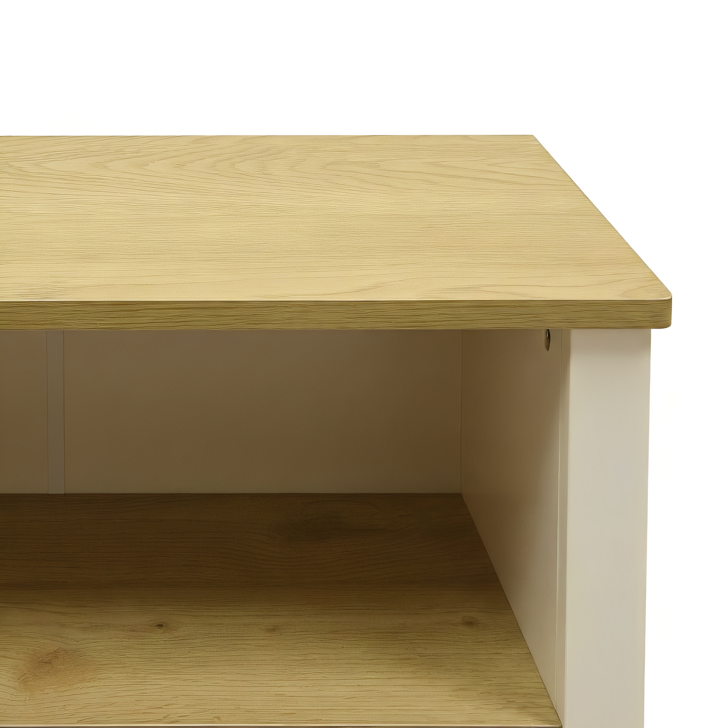 Windsor Bookcase 3 Tier - Ivory