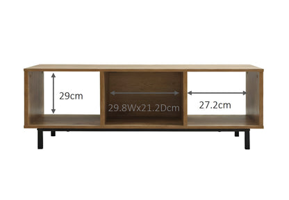 Cavin Coffee Table with Drawer - Dark Wood Effect