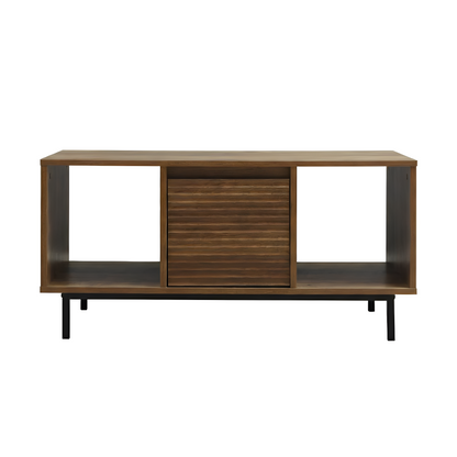 Cavin Coffee Table with Drawer - Dark Wood Effect