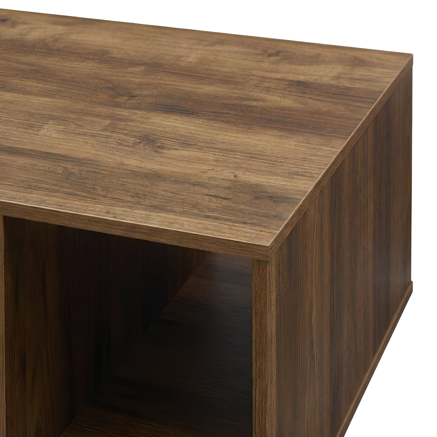 Cavin Coffee Table with Drawer - Dark Wood Effect