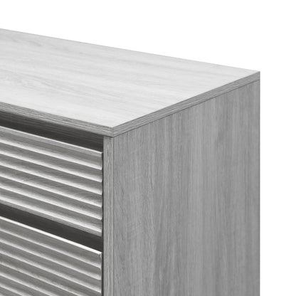 Cavin Shoe Cabinet 2 Door 1 Drawer - Light Wood Effect