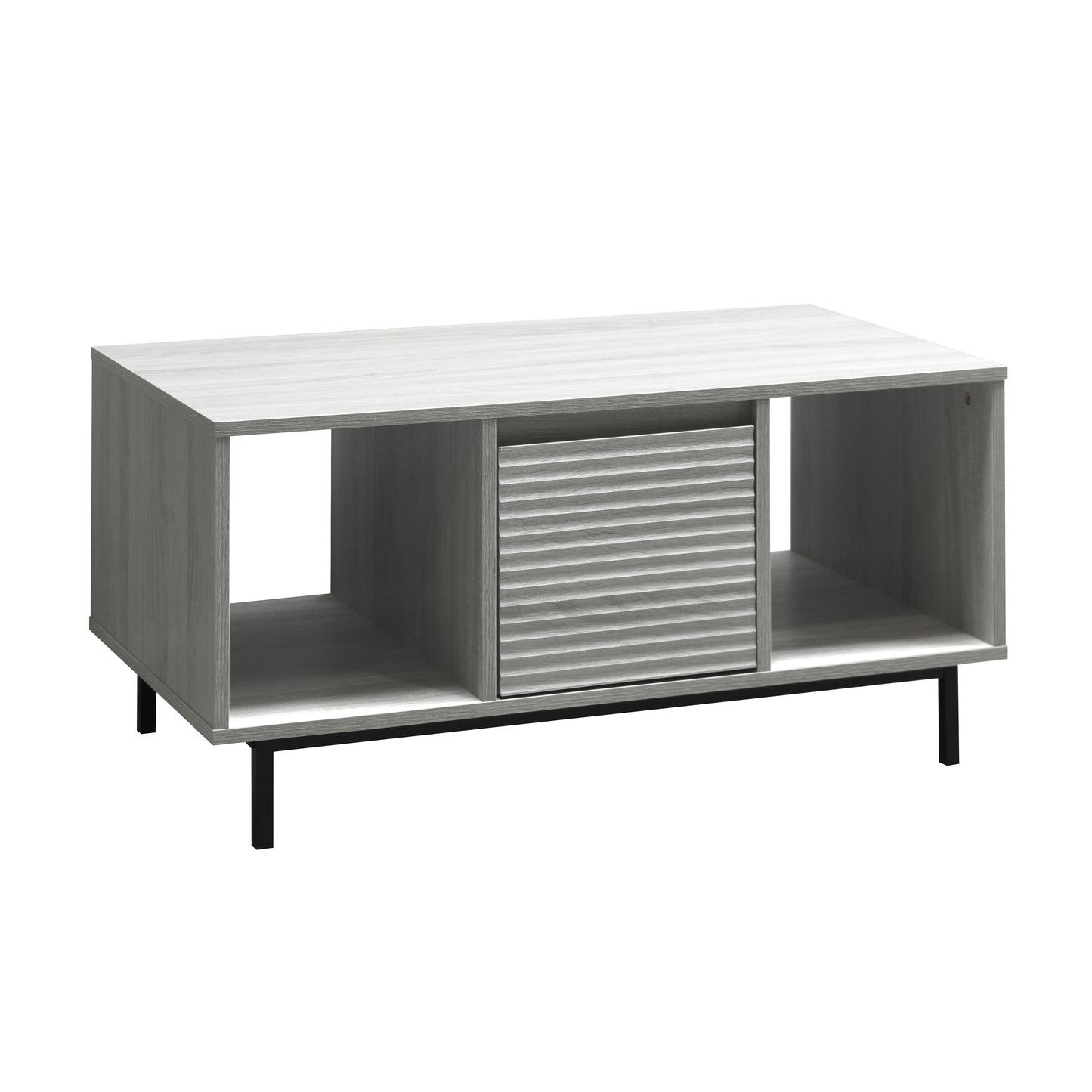 Cavin Coffee Table with Drawer - Light Wood Effect