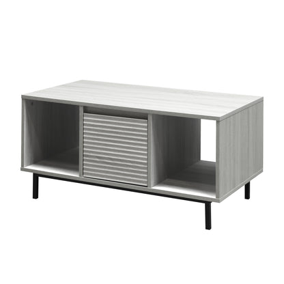 Cavin Coffee Table with Drawer - Light Wood Effect