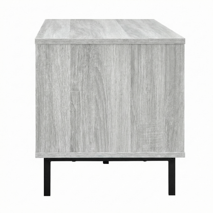 Cavin TV Cabinet with 2 Drawer - Light Oak Effect
