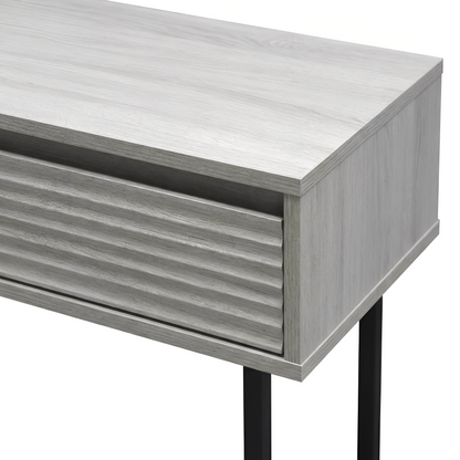 Cavin Console Table with 1 Drawer - Light Oak Effect