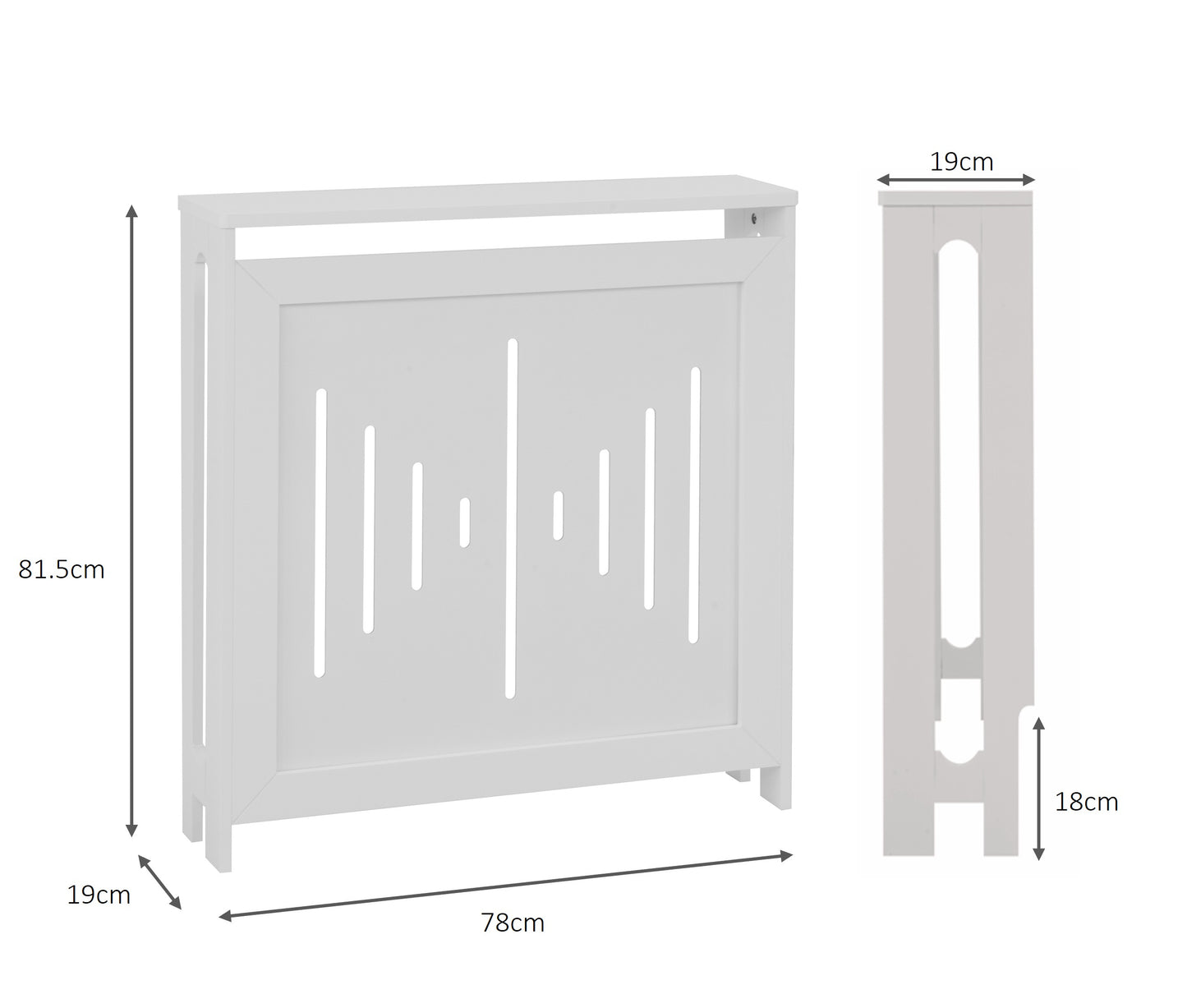Joseph Radiator Cover  Small - White