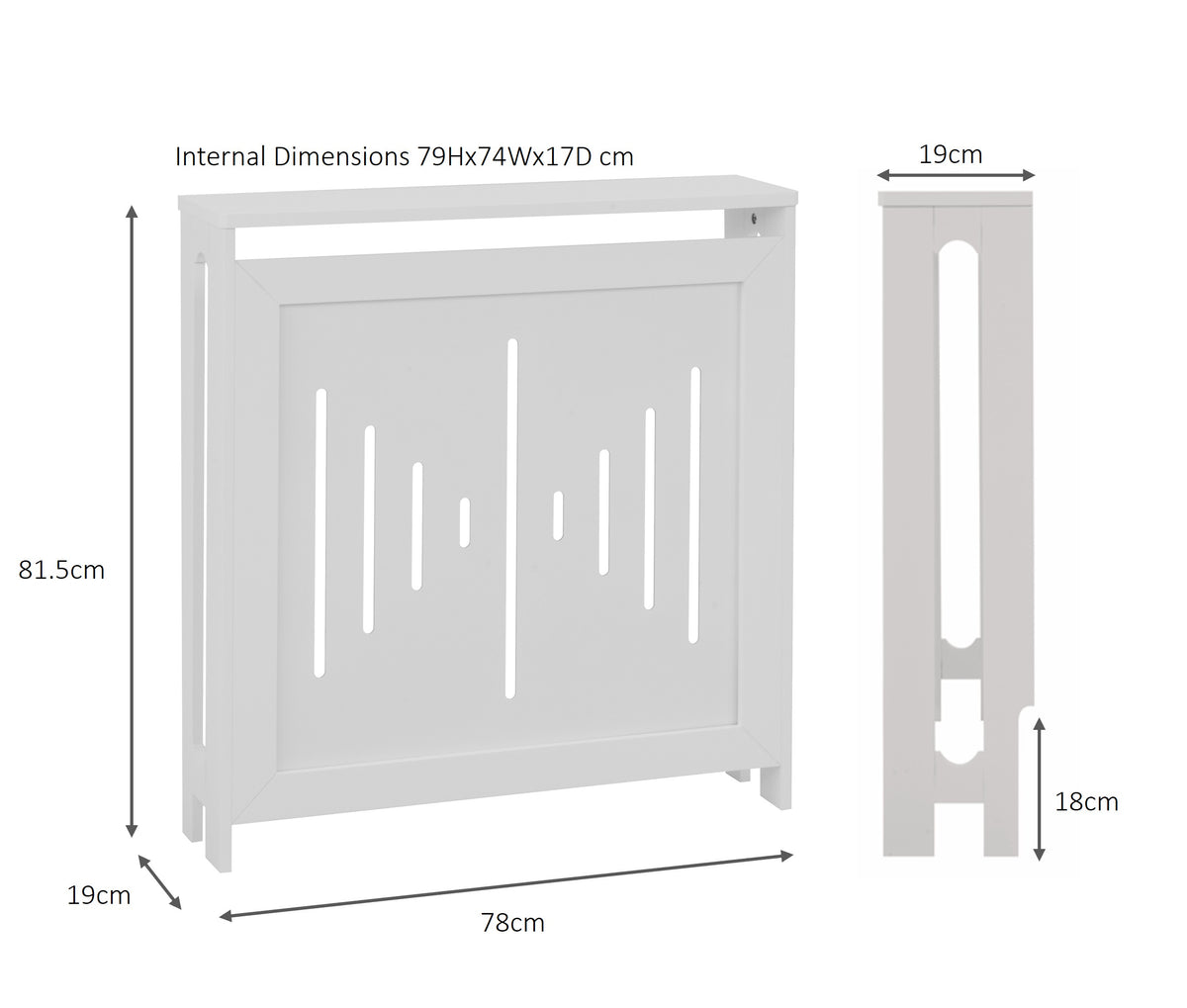 Joseph Radiator Cover  Small - White