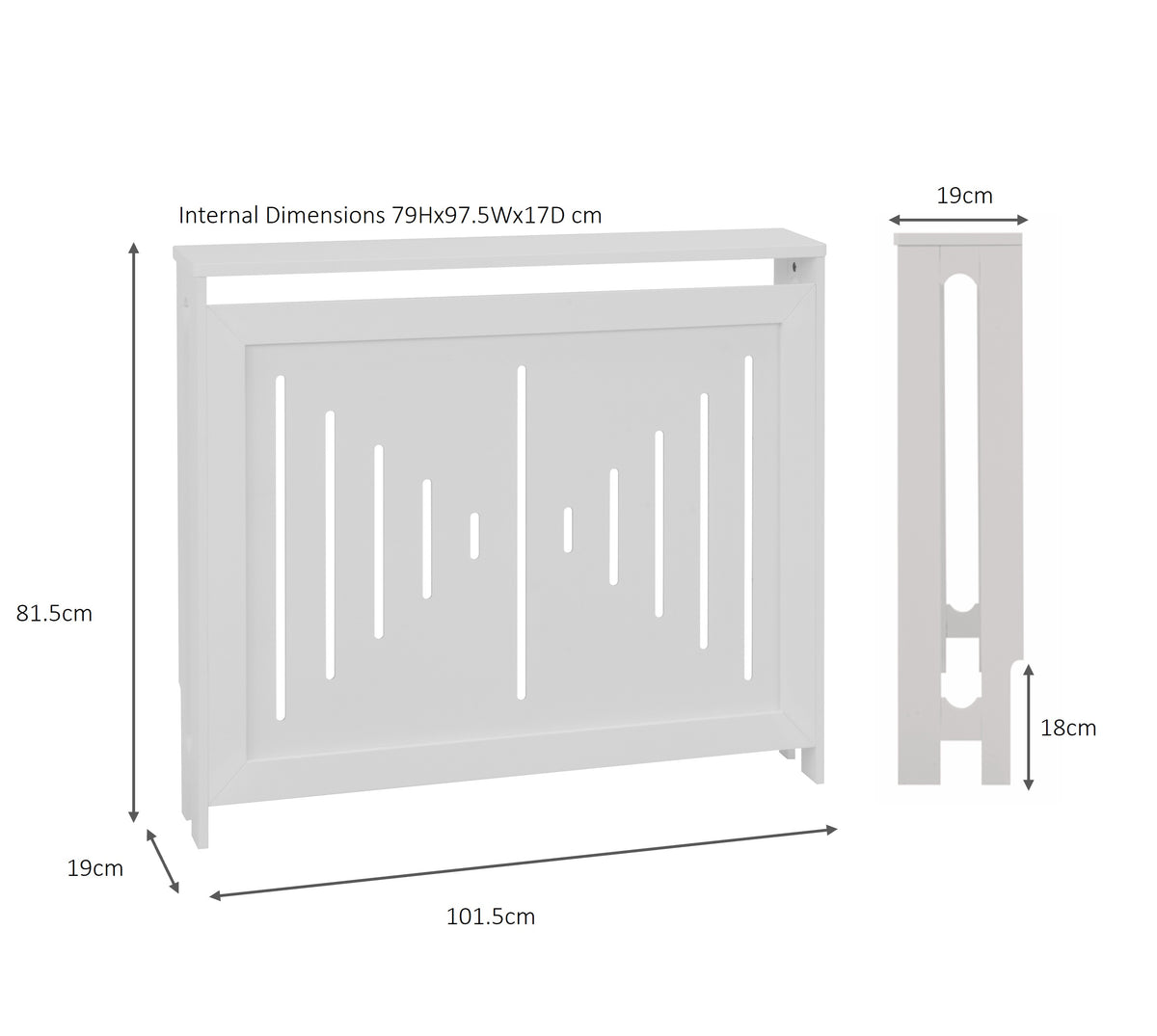 Joseph Radiator Cover Medium - White