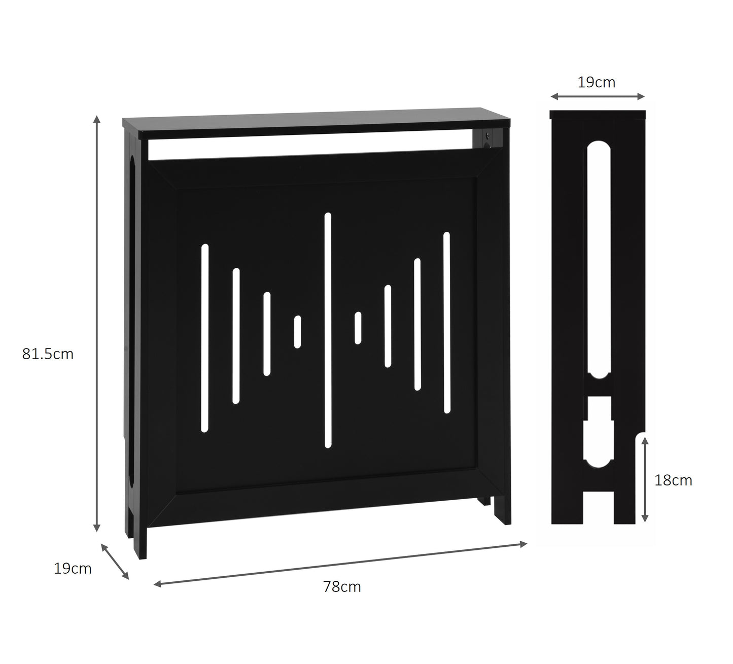 Joseph Radiator Cover  Small - Black
