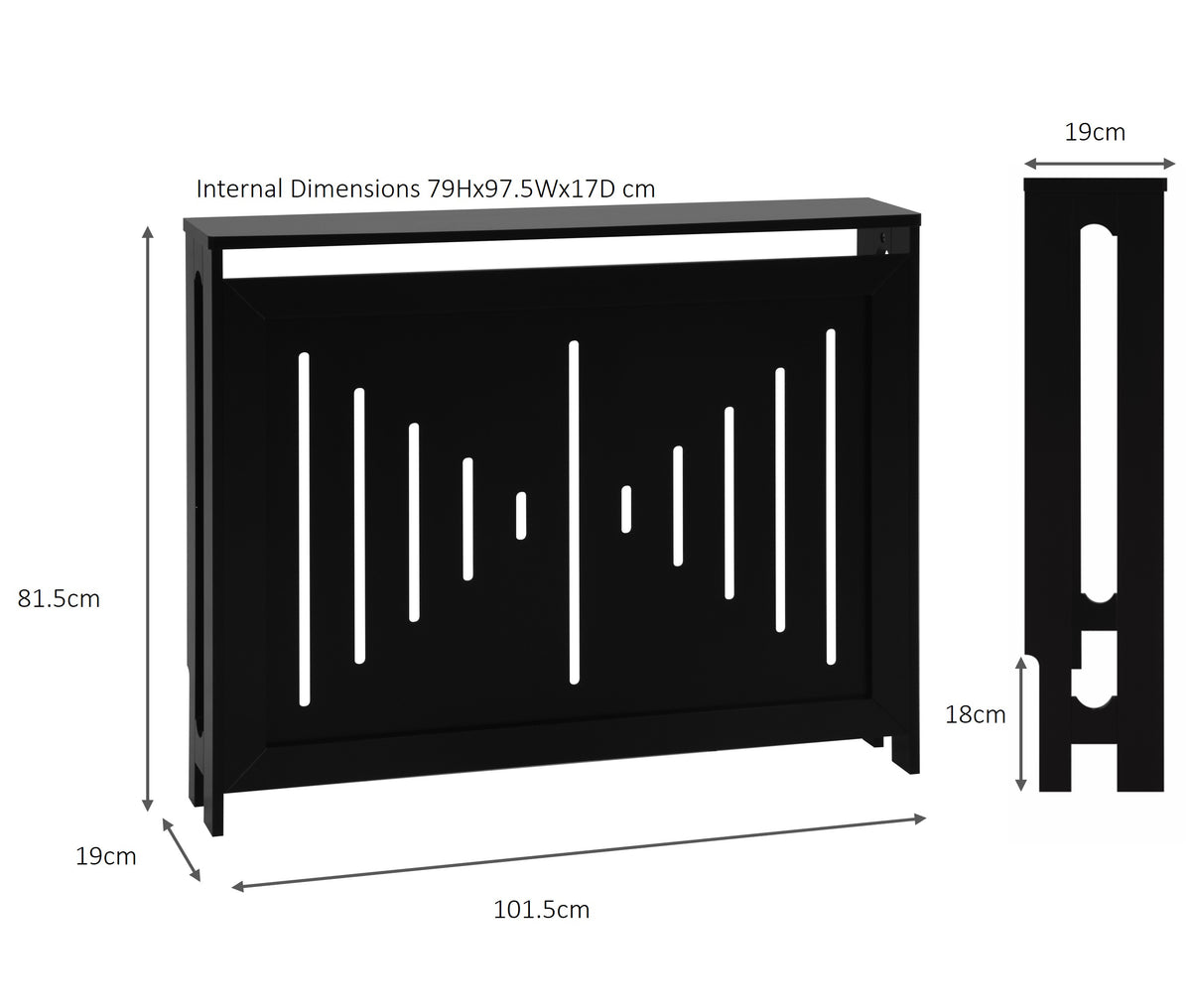Joseph Radiator Cover Medium - Black