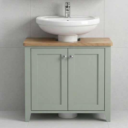Olivia Underbasin Cabinet - Sea Foam