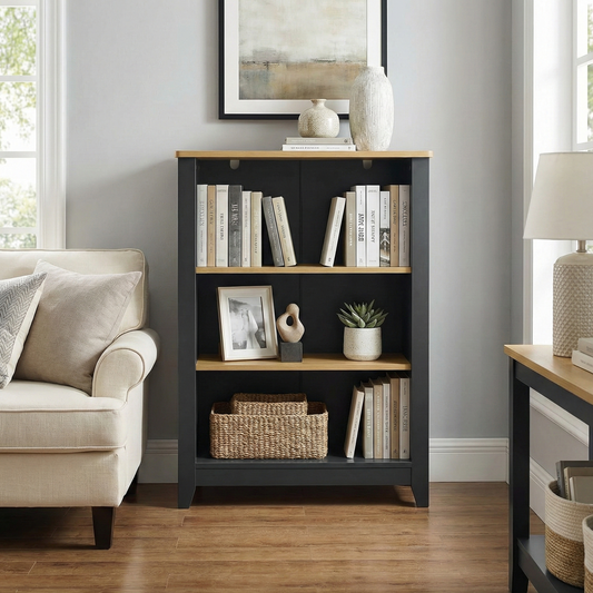 Windsor Bookcase 3 Tier - Grey