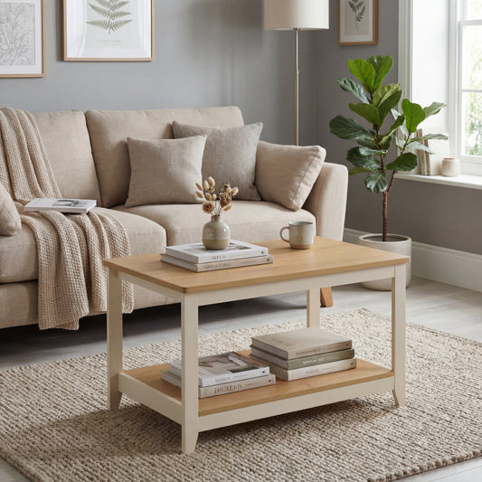 Windsor Coffee Table - Ivory