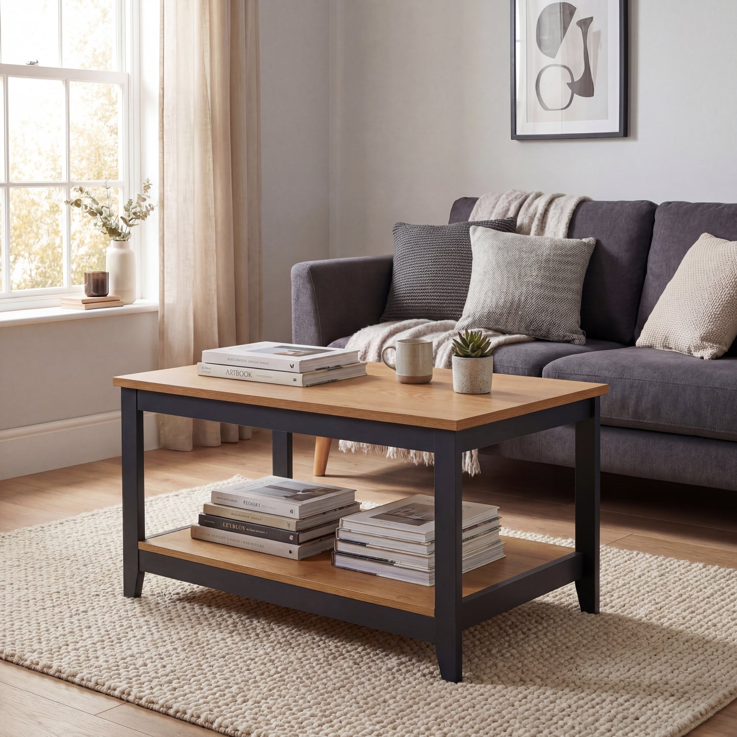 Windsor Coffee Table - Grey