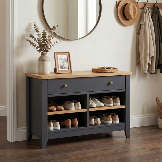 Windsor Shoe Storage - Grey