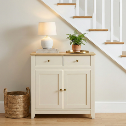 Windsor Sideboard 2 Door 2 Drawer - Ivory