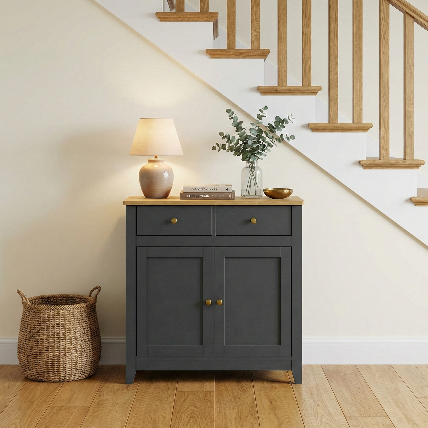 Windsor Sideboard 2 Door 2 Drawer - Grey