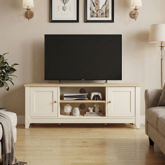 Windsor TV Cabinet - Ivory